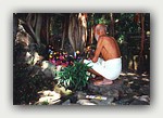 Sadhu beim beten
